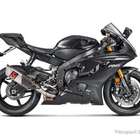 Yamaha R6 2017-25 Slip-On Line Exhaust Muffler (Titanium) S-Y6SO12-HAPT