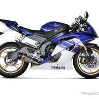 Terminale di scarico Yamaha R6 2010-25 Slip-On Line (Titanio) S-Y6SO9-ASZ