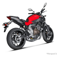 Scarico Completo Yamaha MT07/FZ07 2014-16 Racing Line (Titanio) S-Y7R1-HAFT