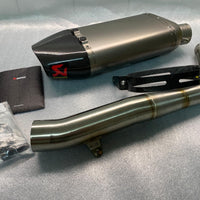 Terminale di Scarico Akrapovic Slip-On Honda CBR 600 RR 2013/2025 - Omologato