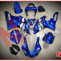 Kit Carena ABS - Yamaha YZF R1 2000/2001 - Grafica OEM Blue