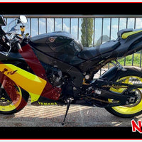Kit Carena ABS - Yamaha YZF R1 2007/2008 - Grafica Black/Fluo Yellow