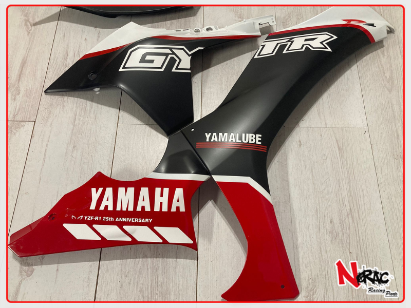 ABS-Verkleidungssatz – YAMAHA YZF-R1 2020/2024 – GYTR Pro 25th Anniversary Limited Edition-Grafiken