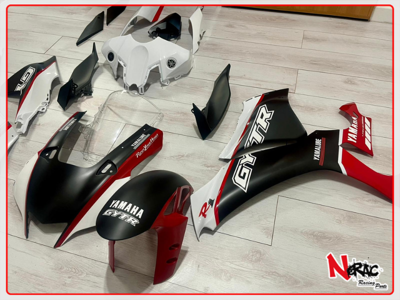 ABS-Verkleidungssatz – YAMAHA YZF-R1 2020/2024 – GYTR Pro 25th Anniversary Limited Edition-Grafiken