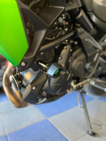 Kawasaki Versys 650 '21-'25 Shock Absorber Frame Sliders