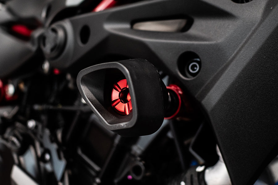 Kawasaki Z500/SE '24- Shock Absorber Frame Sliders