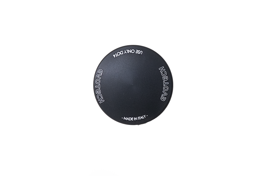 Rear brake/clutch fluid reservoir cap matte black
