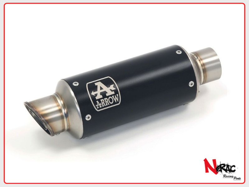 Terminale Di Scarico In Nichrom "Dark" GP2 Silencer Kit Arrow 71535GPI – Aprilia Tuono V4 1100RR / Factory 2017/2018