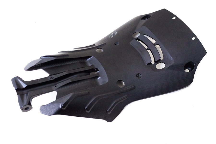 Undertail license plate holder Ducati Mts 1200/Enduro/Pikes Peak/950 Mts1260
