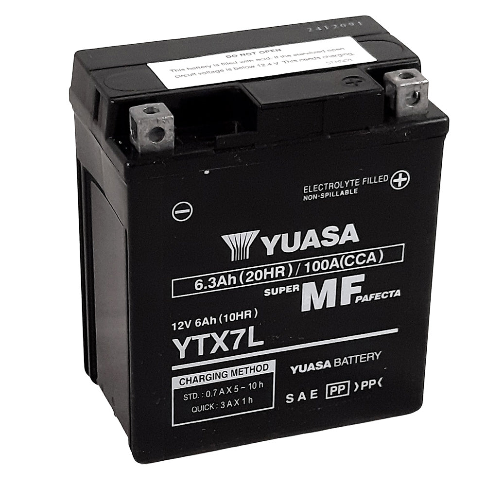 Yuasa Ytx7l sla agm motorcycle battery