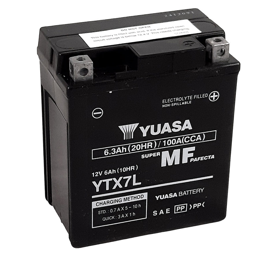 Yuasa Ytx7l sla agm motorcycle battery