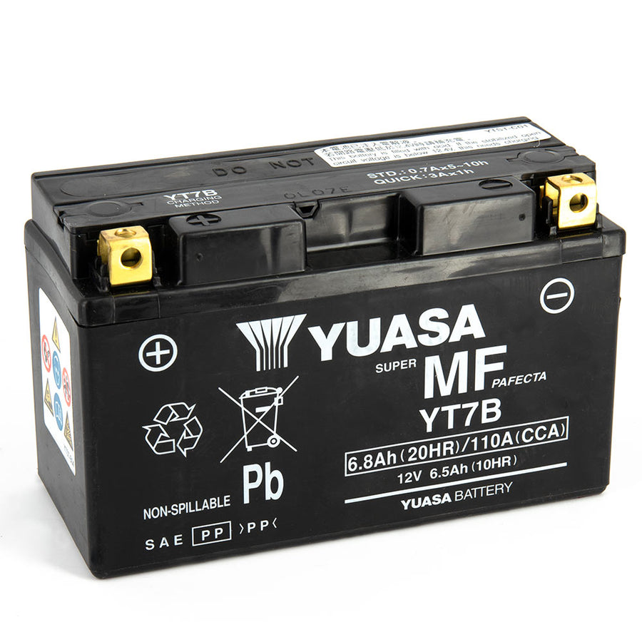 Yuasa Yt7b sla agm motorcycle battery