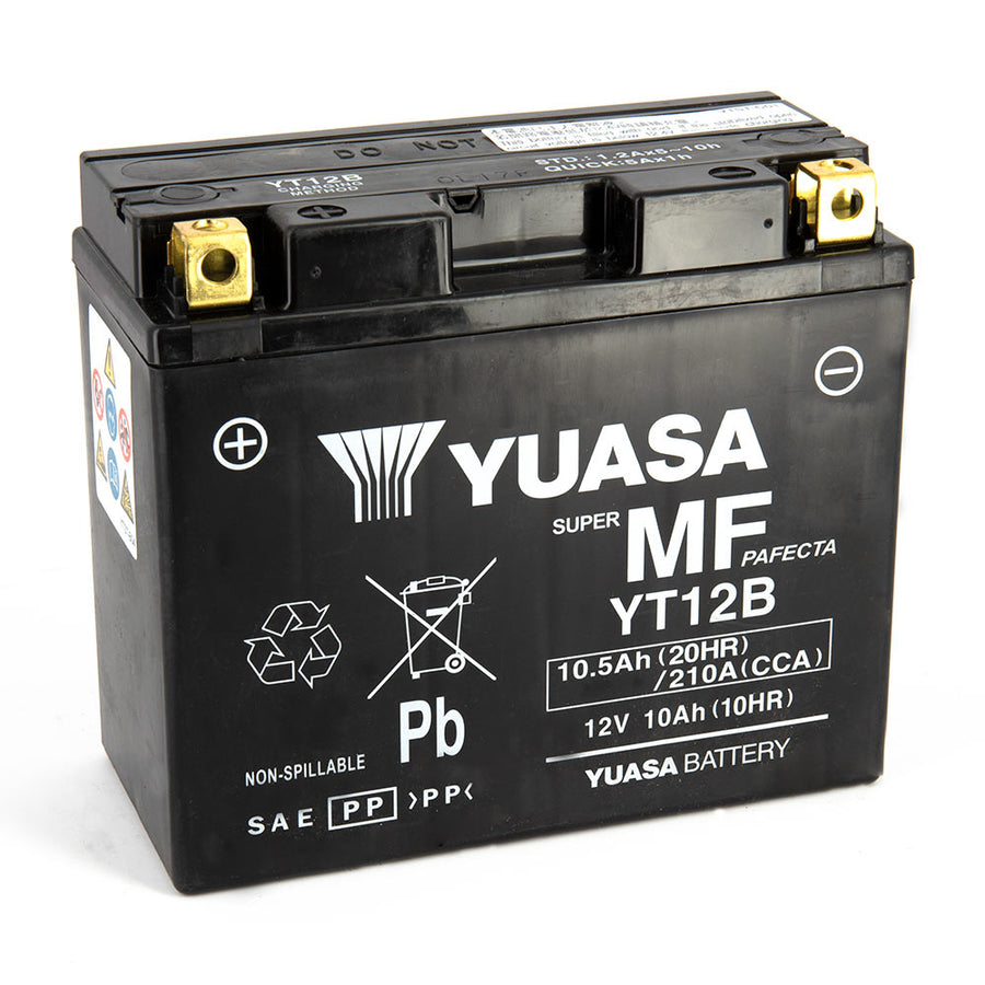 Yuasa YT12B SLA AGM Motorcycle Battery