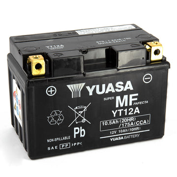 Yuasa YT12A SLA AGM Motorcycle Battery