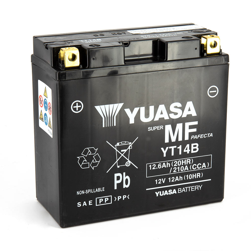 Yuasa YT14B SLA AGM Motorcycle Battery