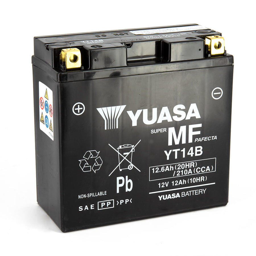 Yuasa YT14B SLA AGM Motorcycle Battery