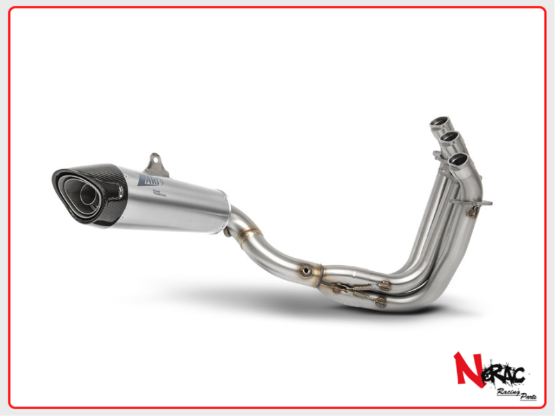 Scarico Completo In Accaio Fondello In Acciaio - Zard NON OMOLOGATO Triumph Trident 660 (2021/2024)