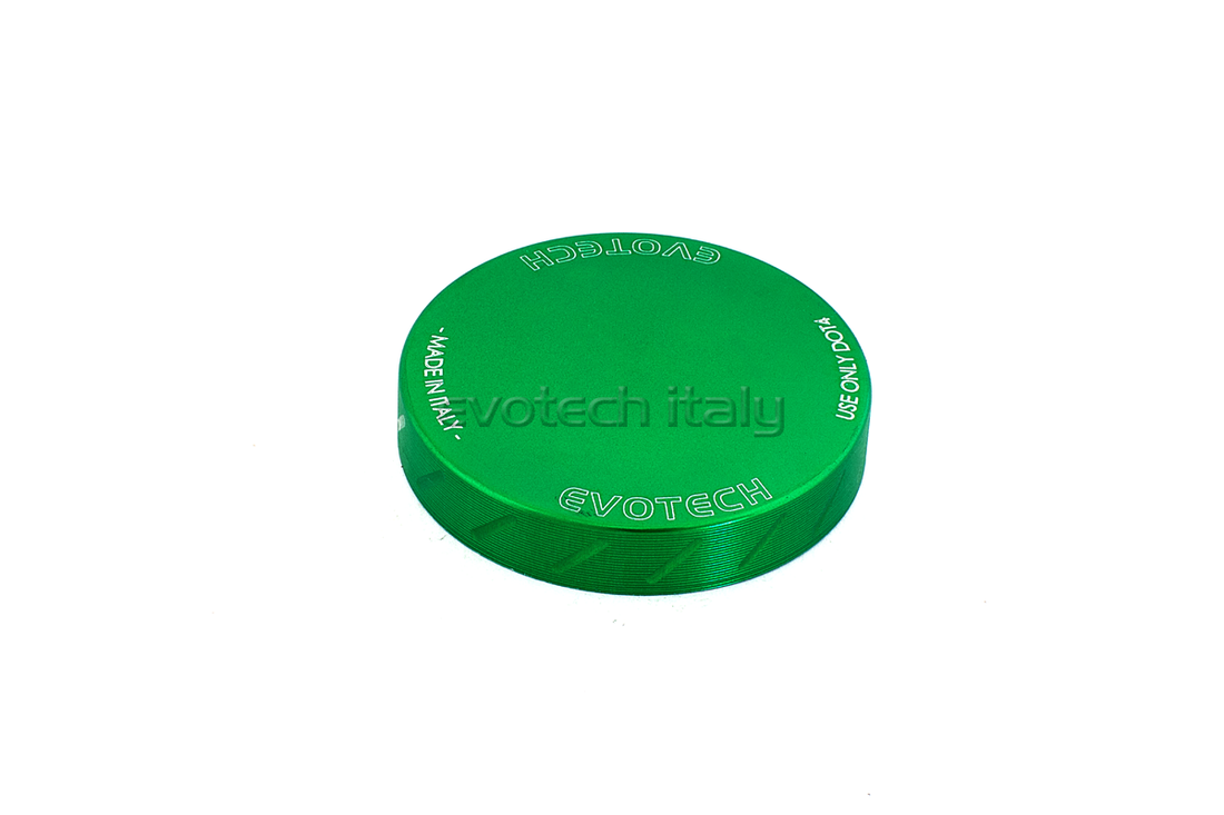 Front brake fluid reservoir cap Green