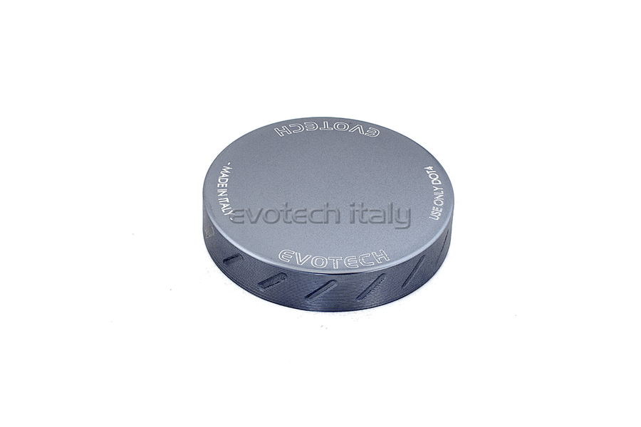 Titanium front brake fluid reservoir cap