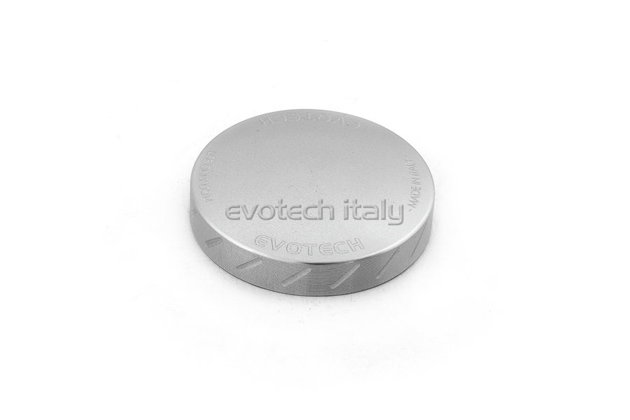 Front brake fluid reservoir cap Silver