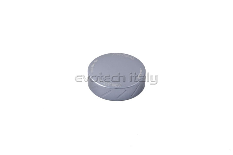 Rear brake/clutch fluid reservoir cap titanium
