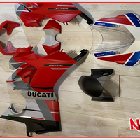 Kit Carena ABS - Ducati Panigale V4 S 2018/2019 - Grafica Corse Opaca - PRONTA CONSEGNA