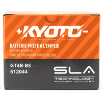 Kyoto Gt4b -bs - sla agm motorcycle battery