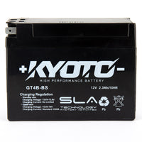 Kyoto Gt4b -bs - sla agm motorcycle battery
