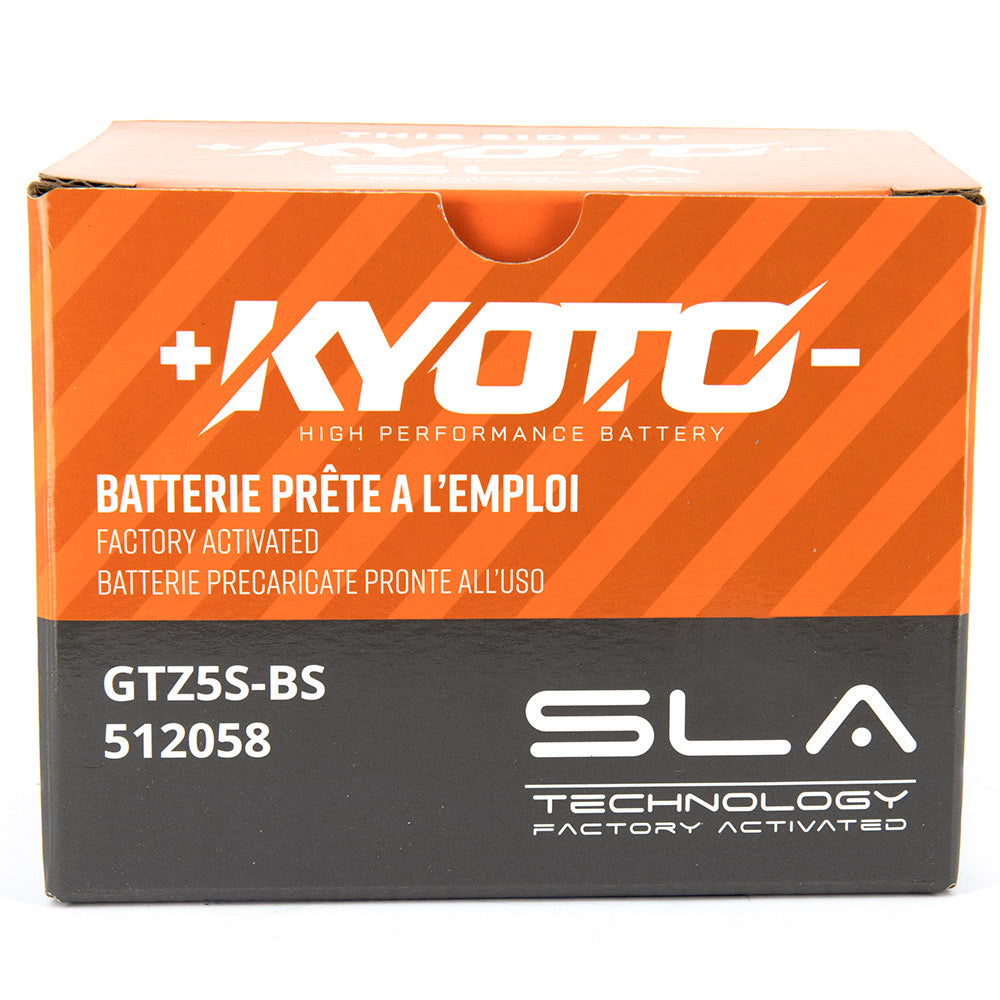 Kyoto Gtz5s-bs motorcycle battery - SLA AGM