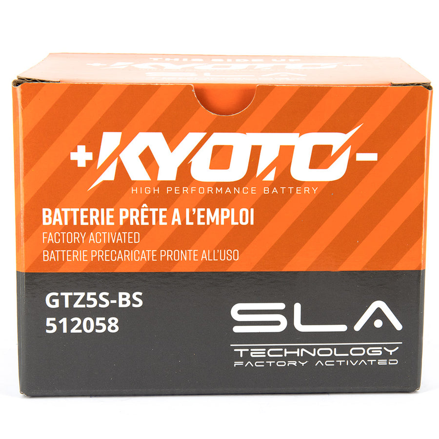Kyoto Gtz5s-bs motorcycle battery - SLA AGM