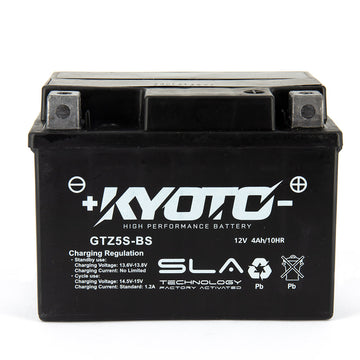 Kyoto Gtz5s-bs motorcycle battery - SLA AGM