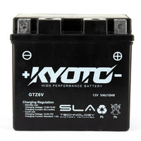Kyoto Gtz6v Motorcycle Battery - SLA AGM