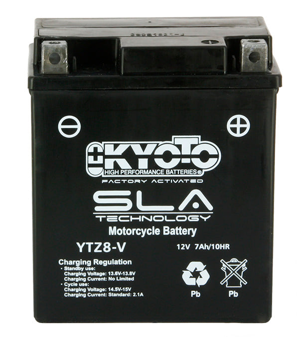 Kyoto GTZ8-V SLA AGM motorcycle battery