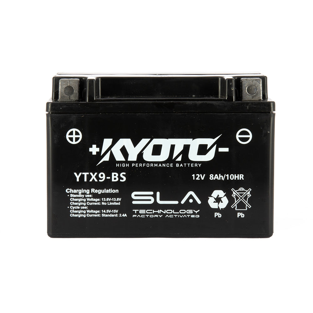 Kyoto Gtx9-bs motorcycle battery - SLA AGM