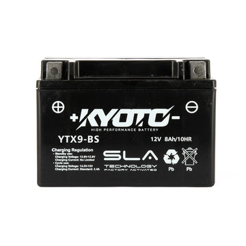 Kyoto Gtx9-bs motorcycle battery - SLA AGM