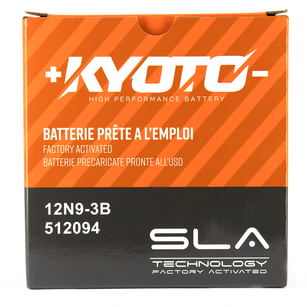 Kyoto 12n9-3b Motorradbatterie - SLA AGM