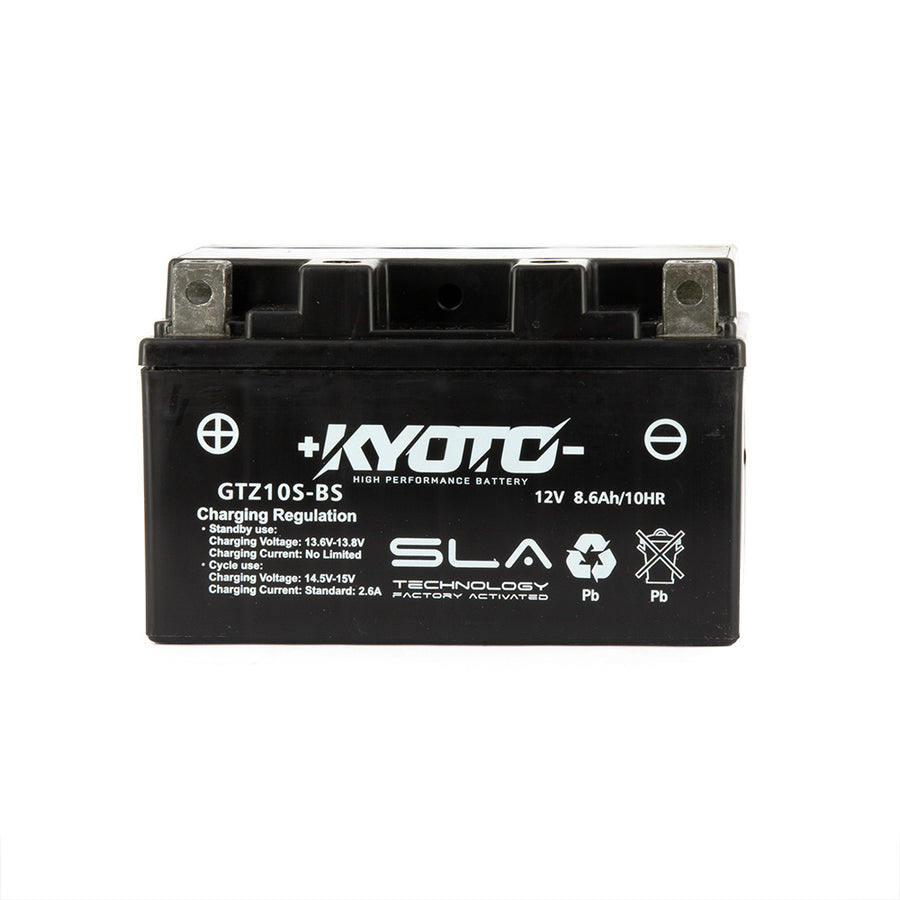 Kyoto Gtz10s-bs motorcycle battery - SLA AGM