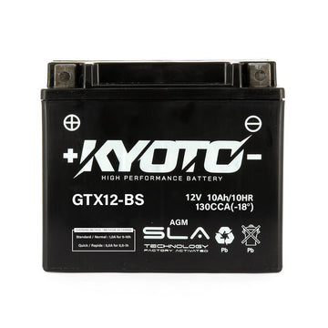 Kyoto Gtx12-bs motorcycle battery - SLA AGM