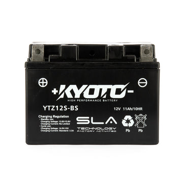 Kyoto Gtz12s-bs motorcycle battery - SLA AGM