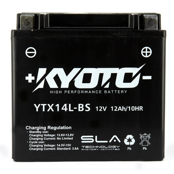 Kyoto Gtx14l-bs SLA motorcycle battery