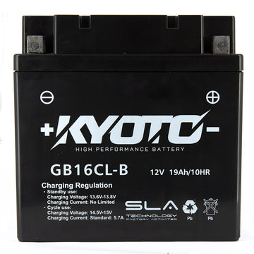 Kyoto Gb16cl-b SLA Motorcycle Battery