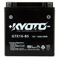Kyoto Gtx16-bs SLA motorcycle battery
