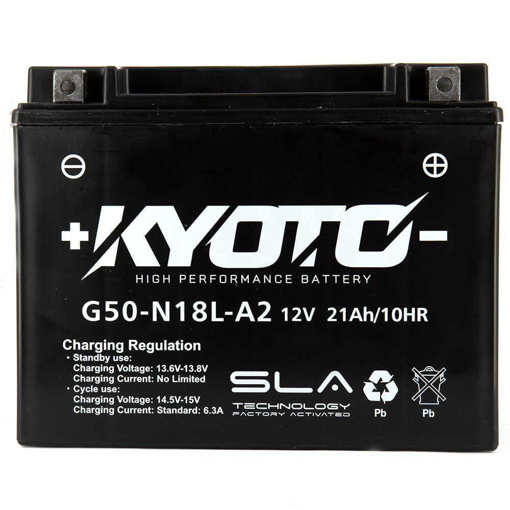 Kyoto G50-n18l-a2 Motorradbatterie = SLA