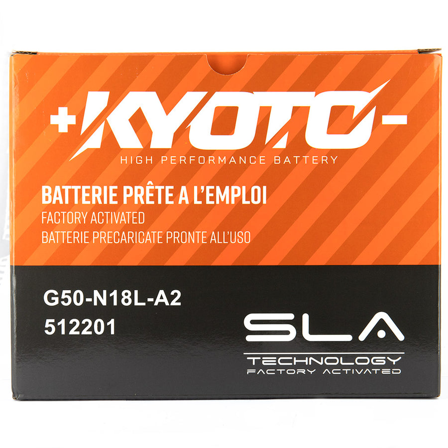 Kyoto G50-n18l-a2 Motorradbatterie = SLA