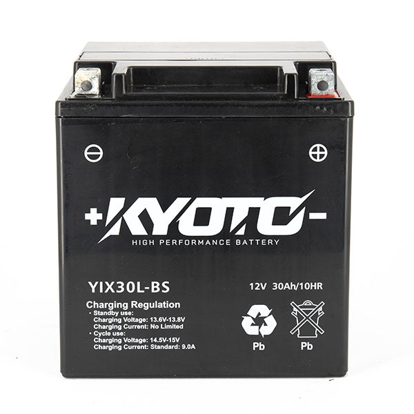 Kyoto GIX30L-BS SLA AGM Motorradbatterie