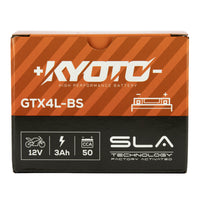 Kyoto Gtx4L-bs SLA AGM motorcycle battery