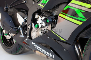 Kawasaki ZX6R '19-'23 Shock Absorber Frame Sliders
