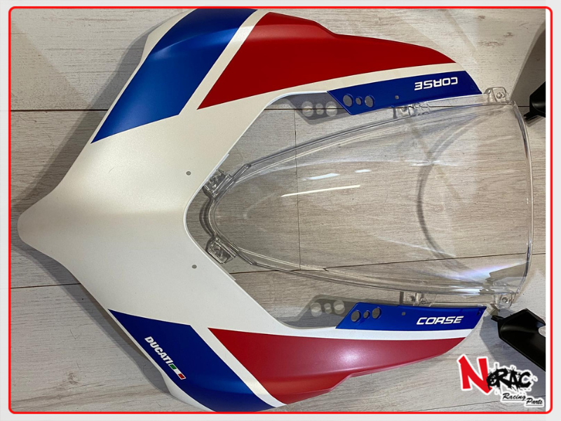 Kit Carena ABS - Ducati Panigale V4 S 2018/2019 - Grafica Corse Opaca - PRONTA CONSEGNA