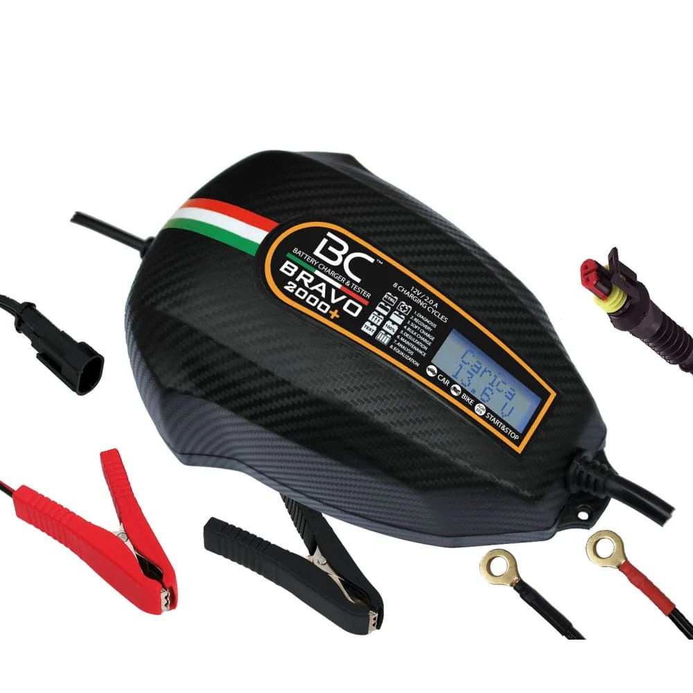 BC BRAVO 2000+ Battery Charger and Maintainer