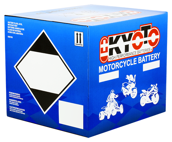 Kyoto 6n4-2a-7 motorcycle battery - X8
